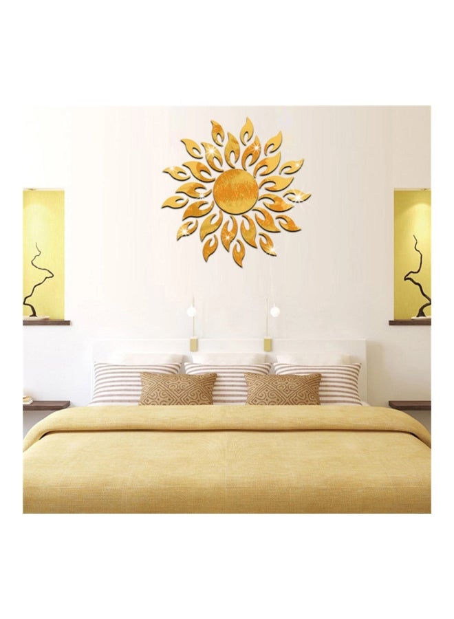 Sharpdo Decorative Wall Art Sticker Gold 50 x 50cm - Image 3