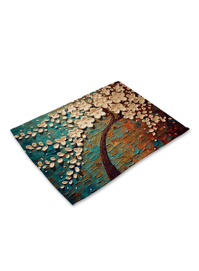 Sharpdo Decorative Printed Tablemat Multicolour 42 x 32cm - Image 1