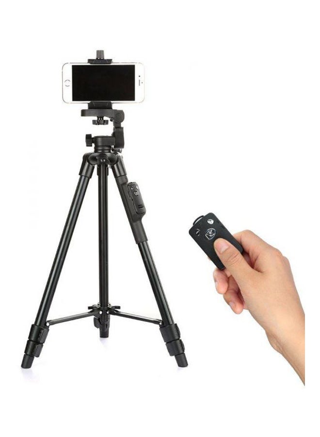 Generic - VCT 5208 Professional Tripod With Bluetooth Remote Shutter - Image 1