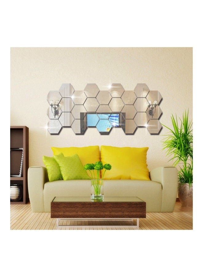 Sharpdo Decorative Wall Art Sticker Silver - Image 3