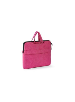 Okade Nylon Soft Sleeve Laptop Case Bag For Apple MacBook Pink  - Image 3