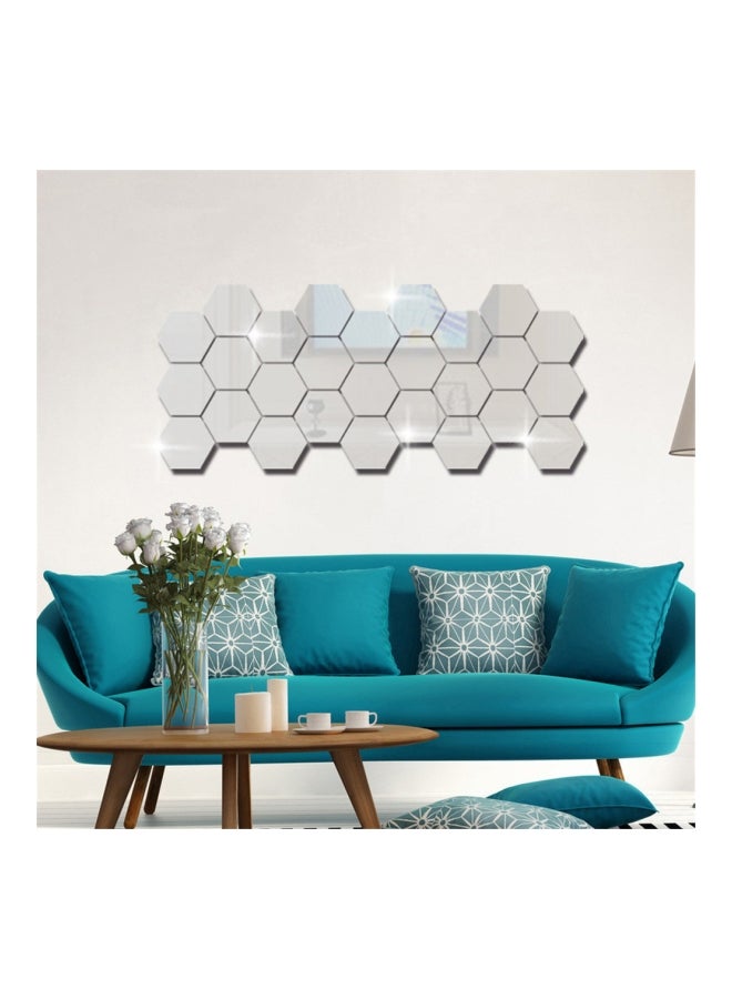 Sharpdo Decorative Wall Art Sticker Silver - Image 4