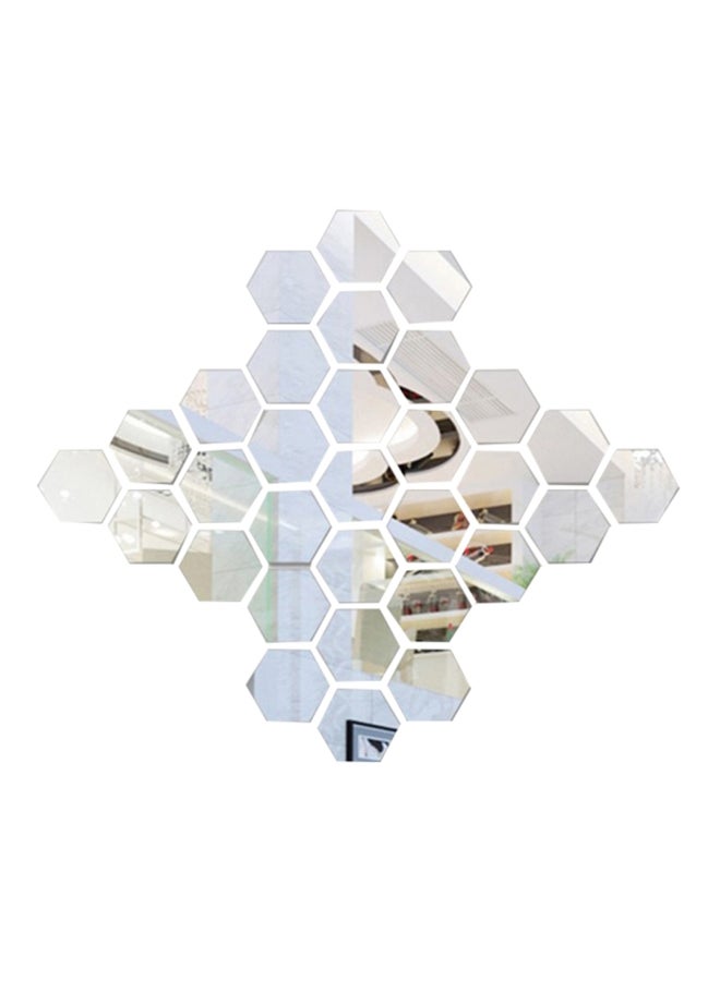 Sharpdo Decorative Wall Art Sticker Silver - Image 1