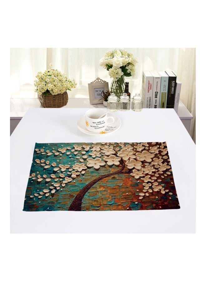 Sharpdo Decorative Printed Tablemat Multicolour 42 x 32cm - Image 2