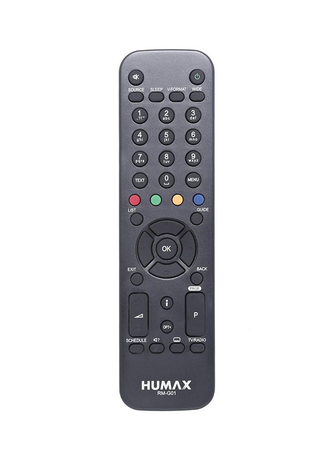 Humax Remote Control For Satellite Receiver Black  - Image 1
