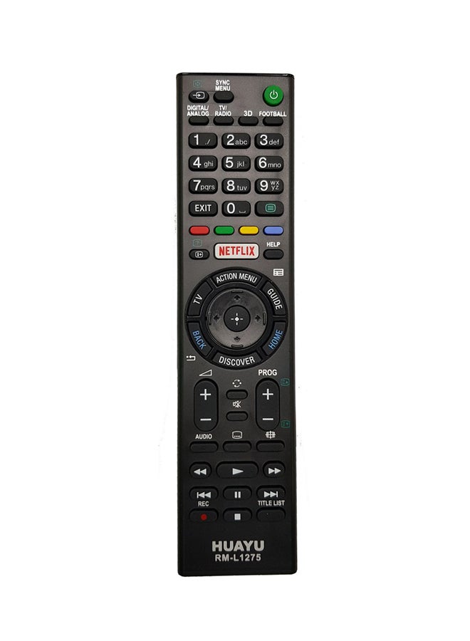 Huayu Remote Control For Sony Smart TV Black