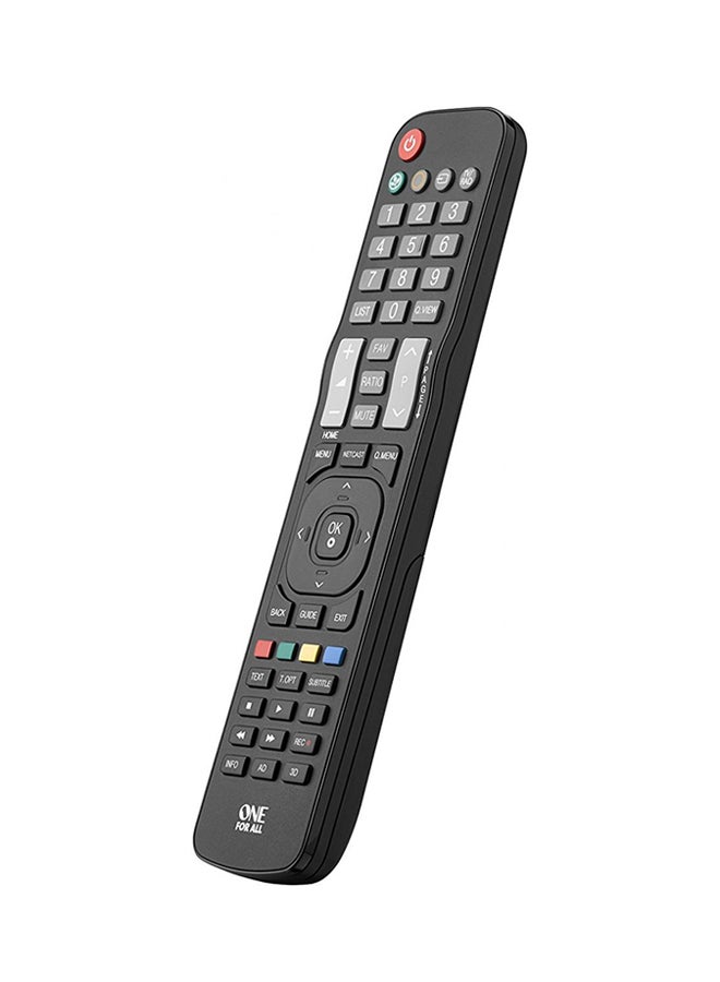 One For All Replacement Remote Control For LG TV Black