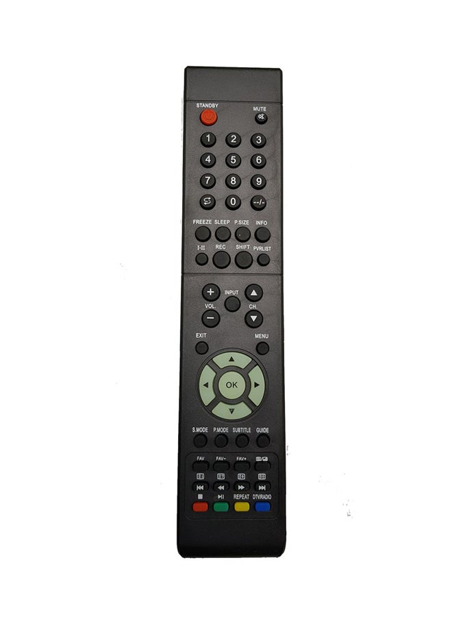 HCE Remote Control For LCD TV Black