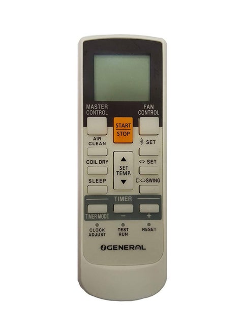 Remote Control For Air-Conditioner Beige