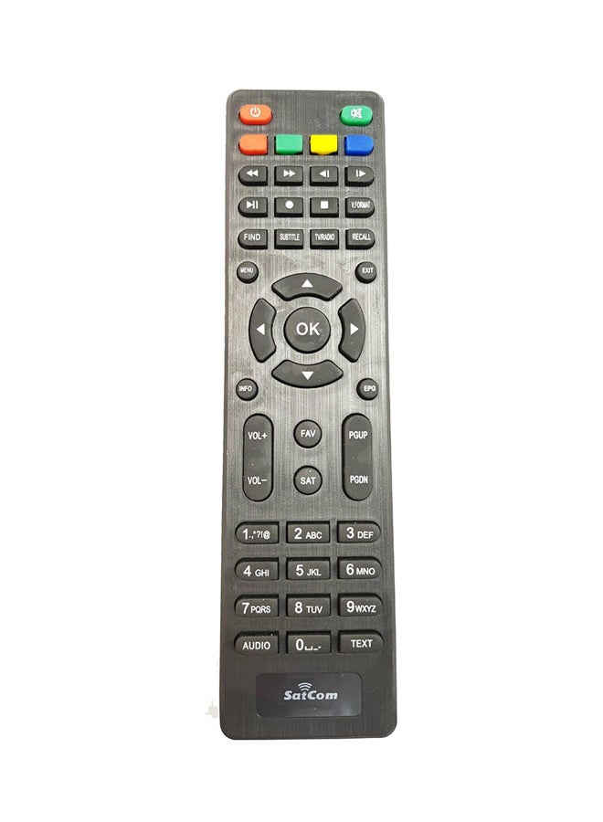 أتش سي إي جهاز تحكم عن بُعد لجهاز استقبال ساتكوم أسود