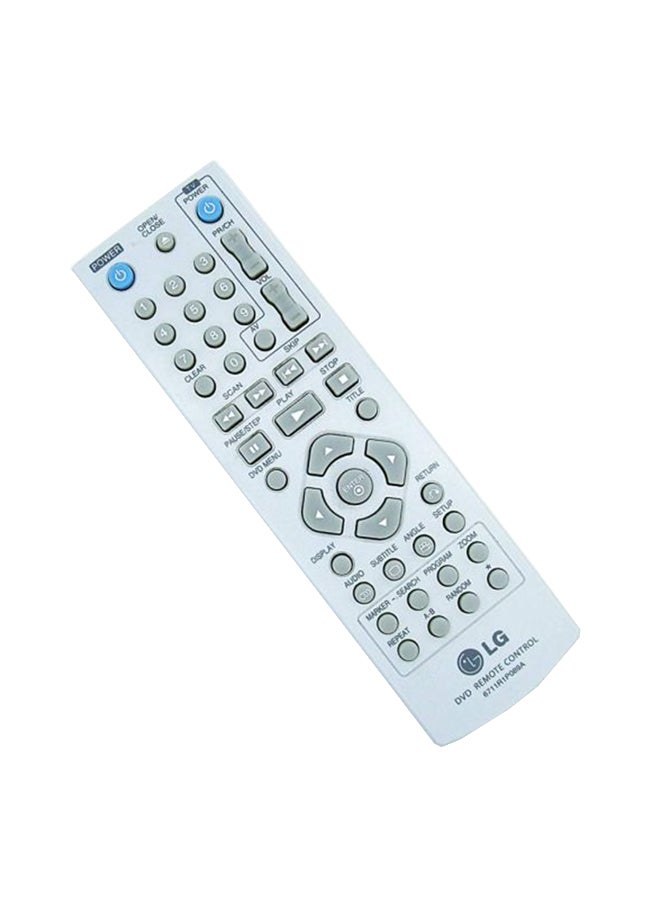 LG - DVD Player Remote Control White - Image 1