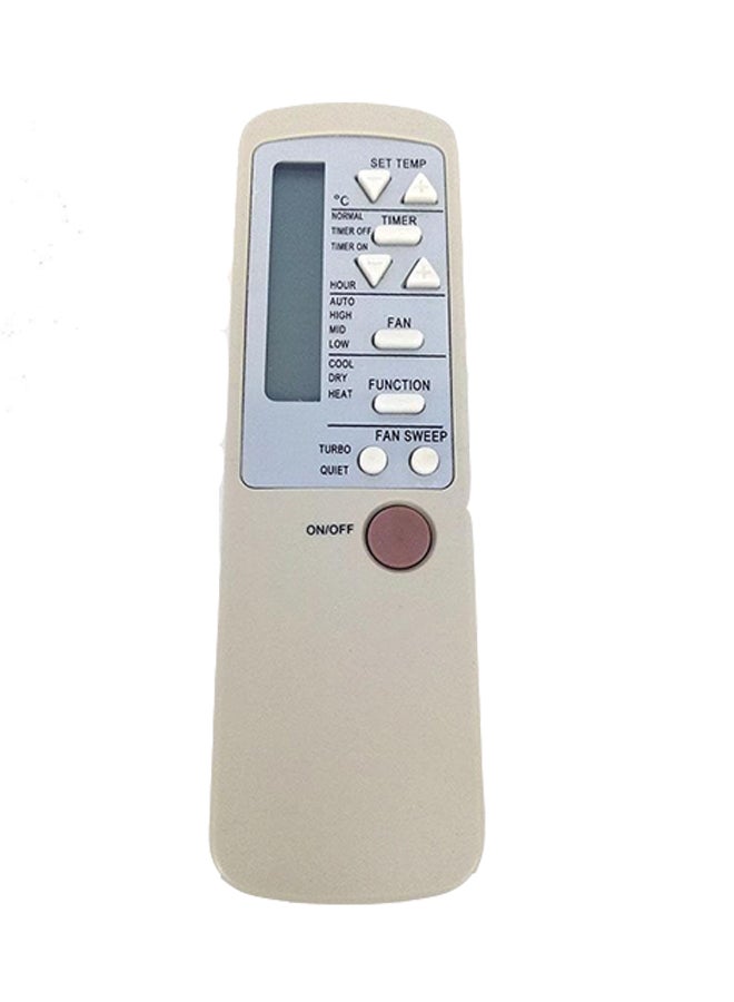 Generic Remote control For Haier AC CAR-13PVU Beige 
