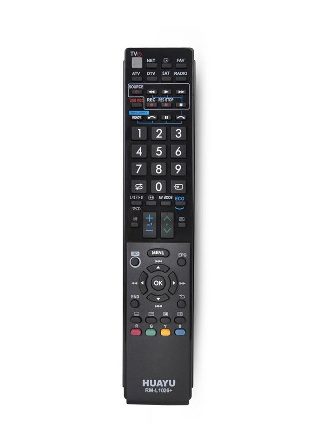 Huayu Remote Control For Sharp LCD/LED/3D TV Black - Image 1