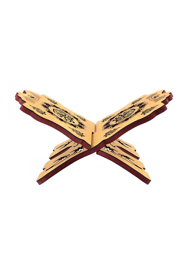 Quran Wooden Stand Holder Multi 20 x 30cm  - Image 3