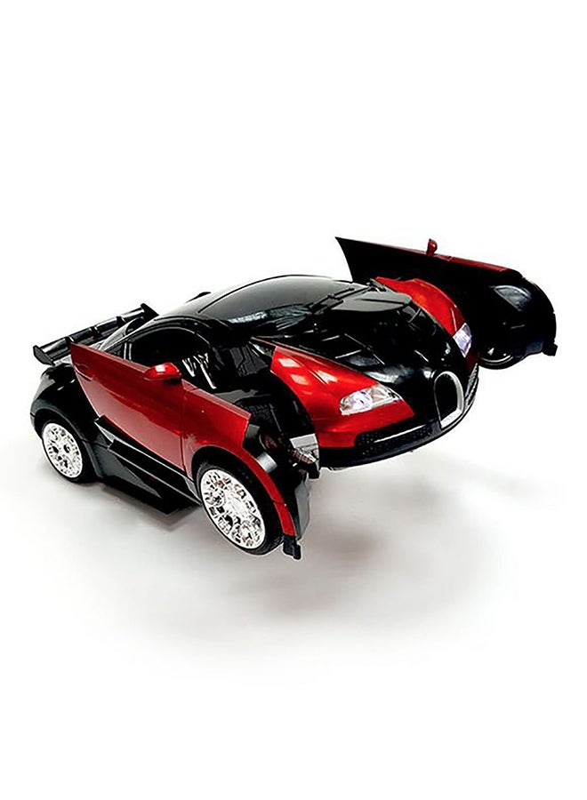 Generic - Remote Control Transforming Robot Bugatti Car - Image 1