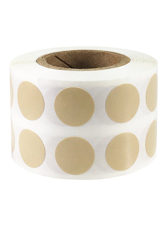 InStockLabels.com - 1000 Colour Coding Labels Circle Dots Adhesive Stickers - Image 1