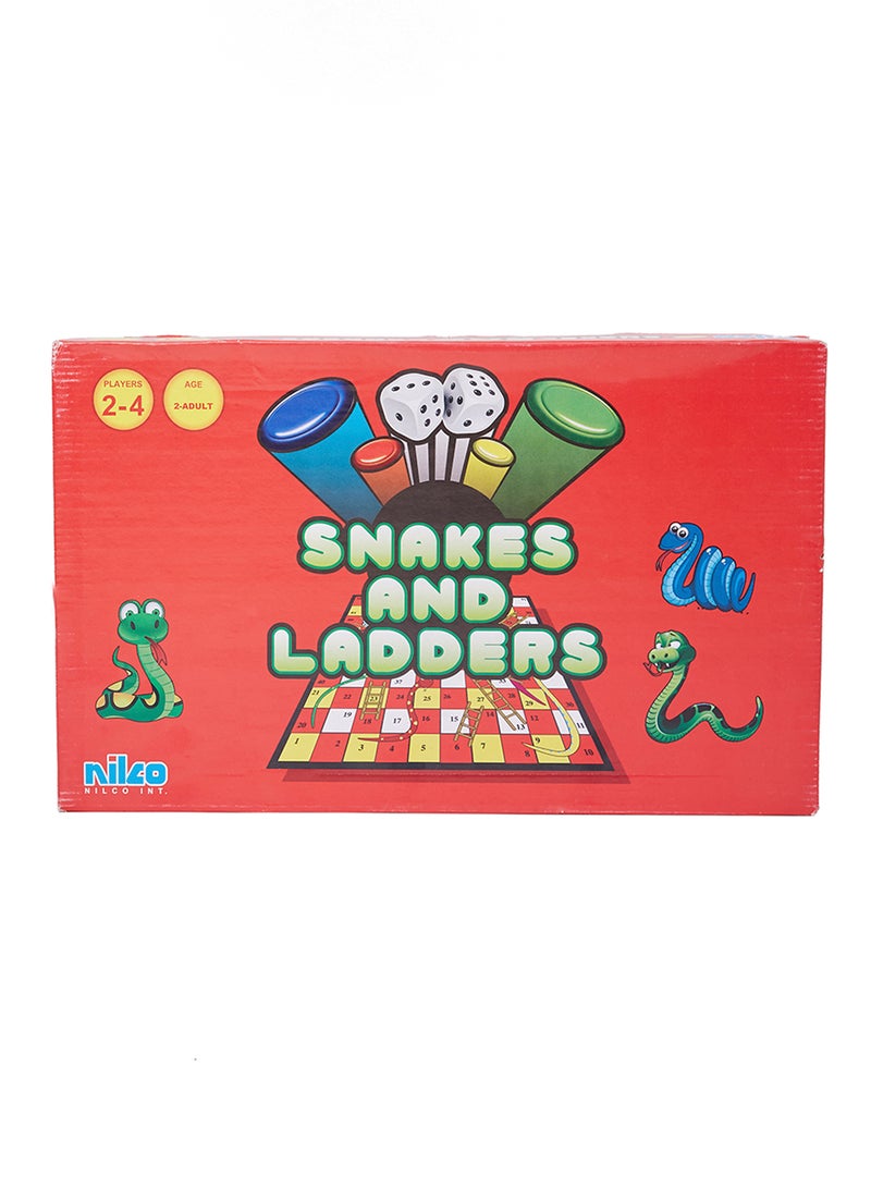 nilco Snakes And Ladders Board Game  - Image 1