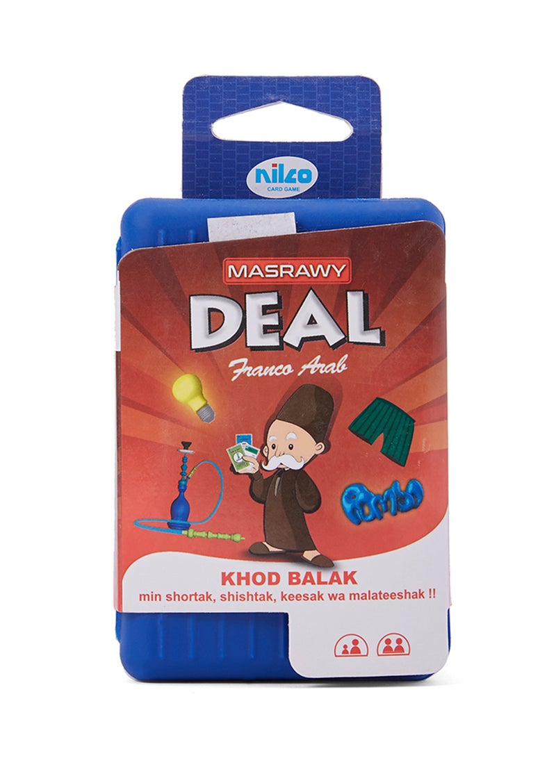 nilco - Masrawy Deal With An Egyptian Card Game - Multicolour - Image 1
