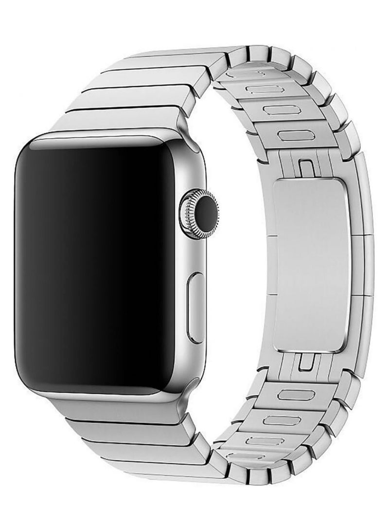 365dealz Replacement Band With Screen Protector For Apple Watch Series 3 38mm Silver 