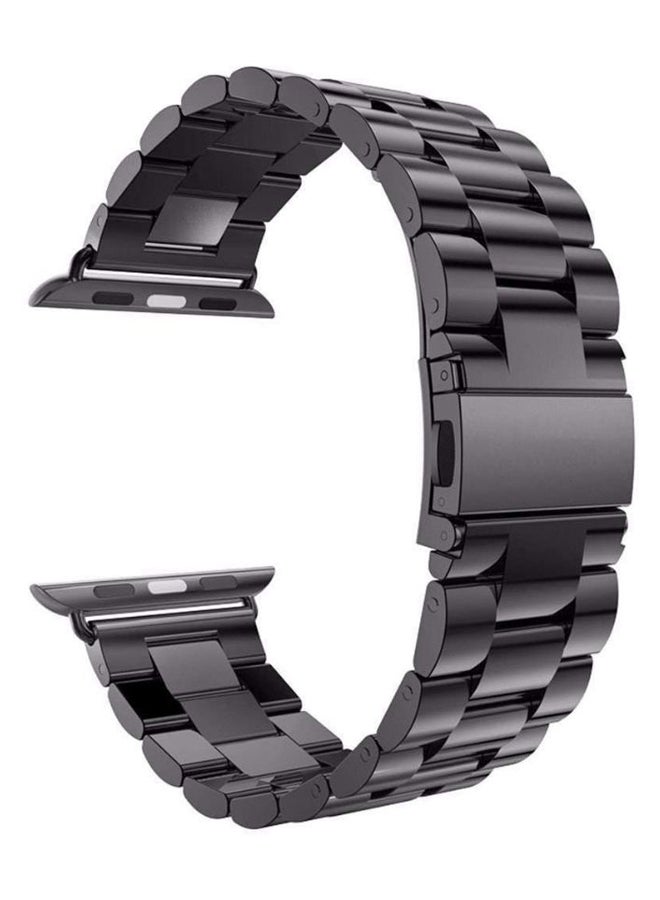 365dealz Replacement Band For Apple Watch Series 4/3/2/1 38mm Black  - Image 1
