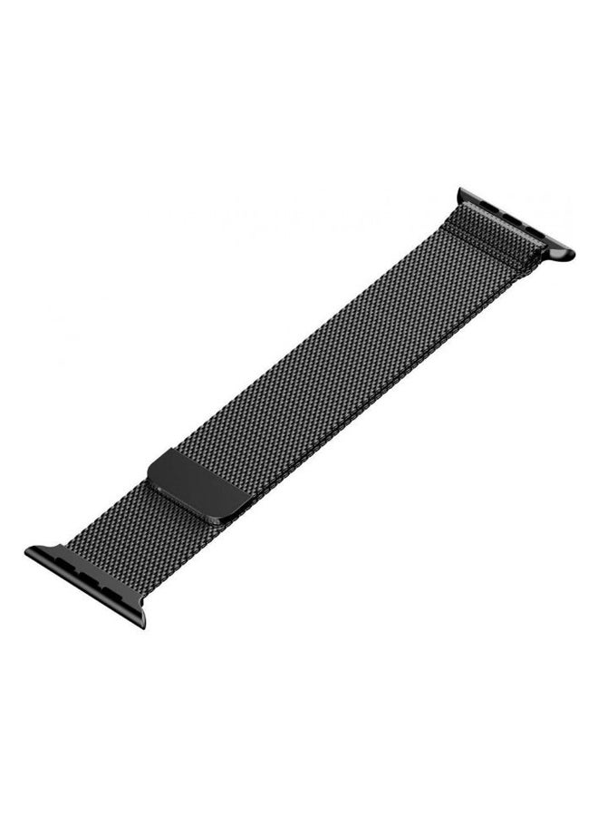 365dealz Replacement Band For Apple Watch Series 4/3/2/1 38-40mm Black  - Image 1