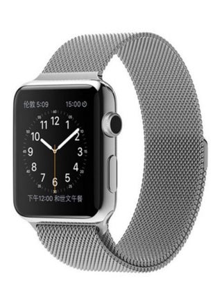 Replacement Band For Apple Watch Series 3/2/1 42mm Silver - v1554912026/N23125044A_1