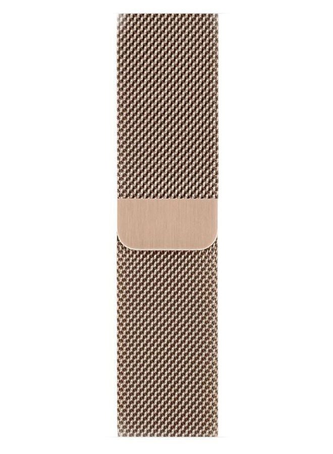 365dealz - Replacement Band For Apple Watch Series 4/3/2/1 42-44mm Gold - Image 1