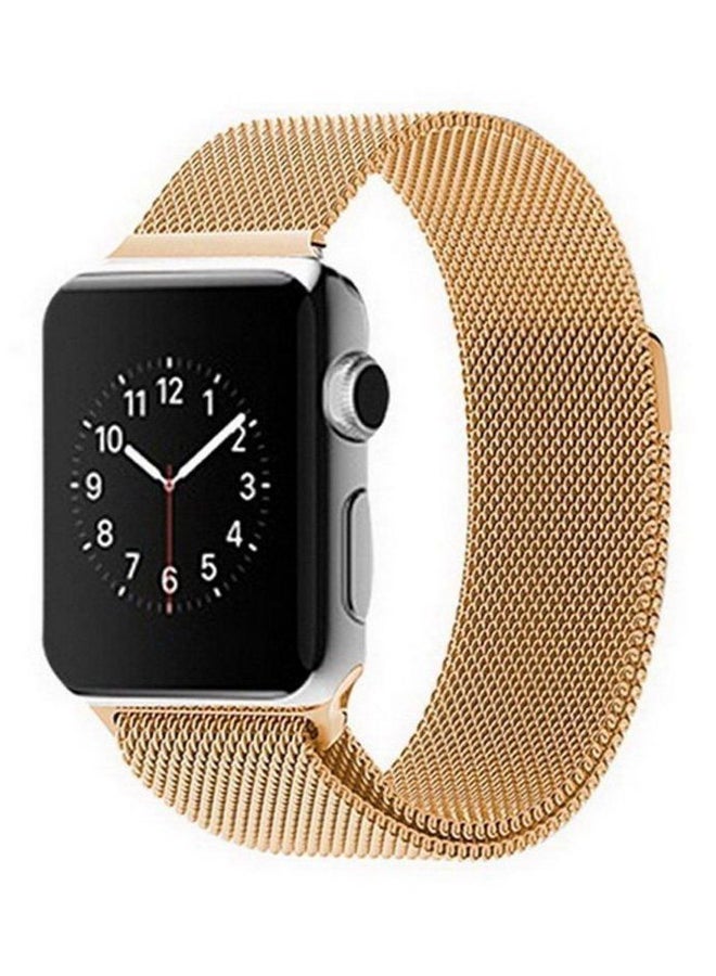 365dealz - Replacement Band For Apple Watch 42mm Gold - Image 1