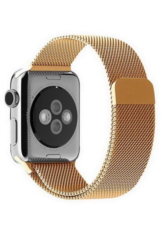 365dealz - Replacement Band For Apple Watch 42mm Gold - Image 1
