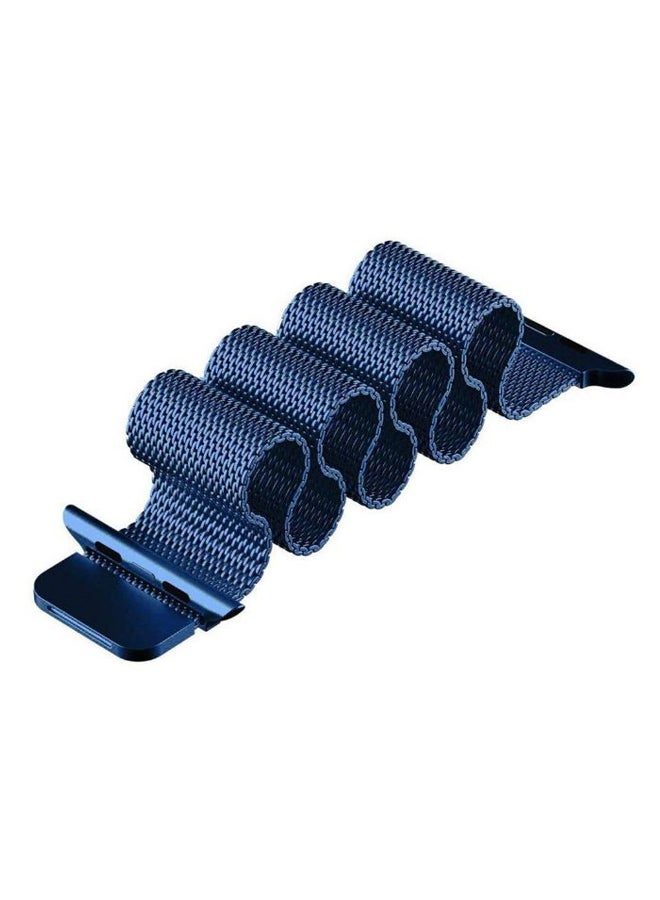 365dealz Replacement Stainless Steel Band For Apple Watch 1/2/3/4 42/44mm Blue  - Image 1