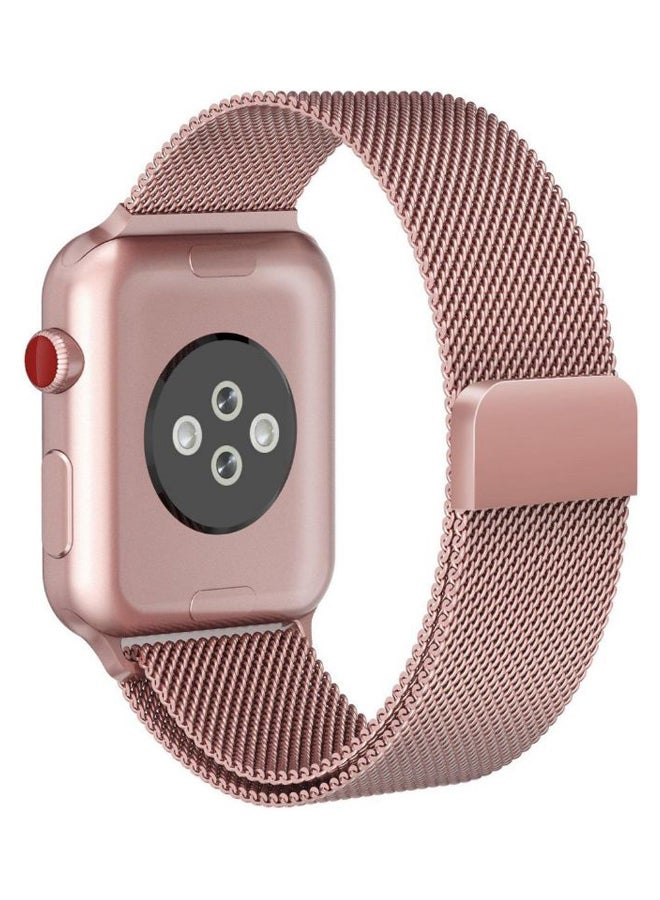 365dealz - Replacement Band For Apple Smartwatch Rose Gold - Image 1