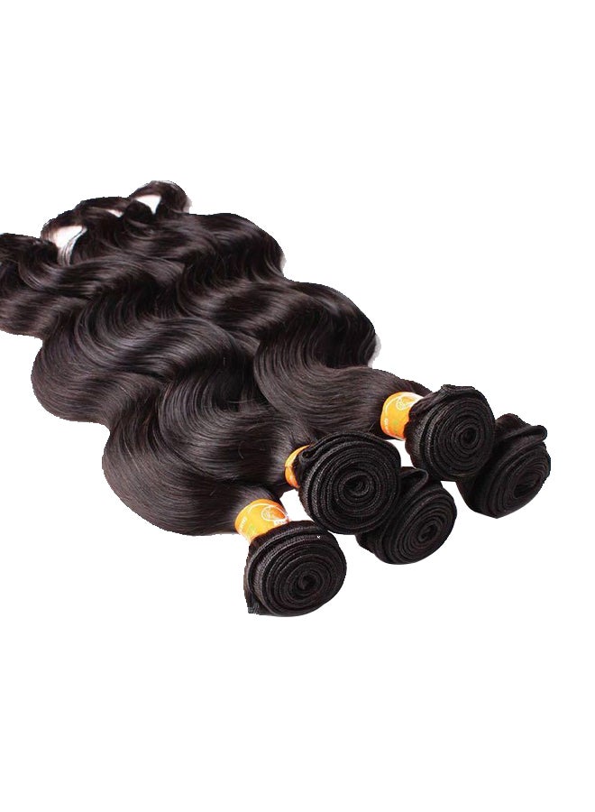 Estelle Wavy Hair Extension Black 24inch - Image 2