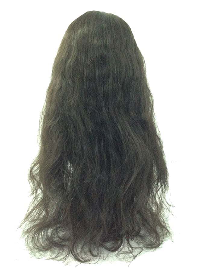 إستيل شعر مستعار طبيعي كامل أسود - Image 2
