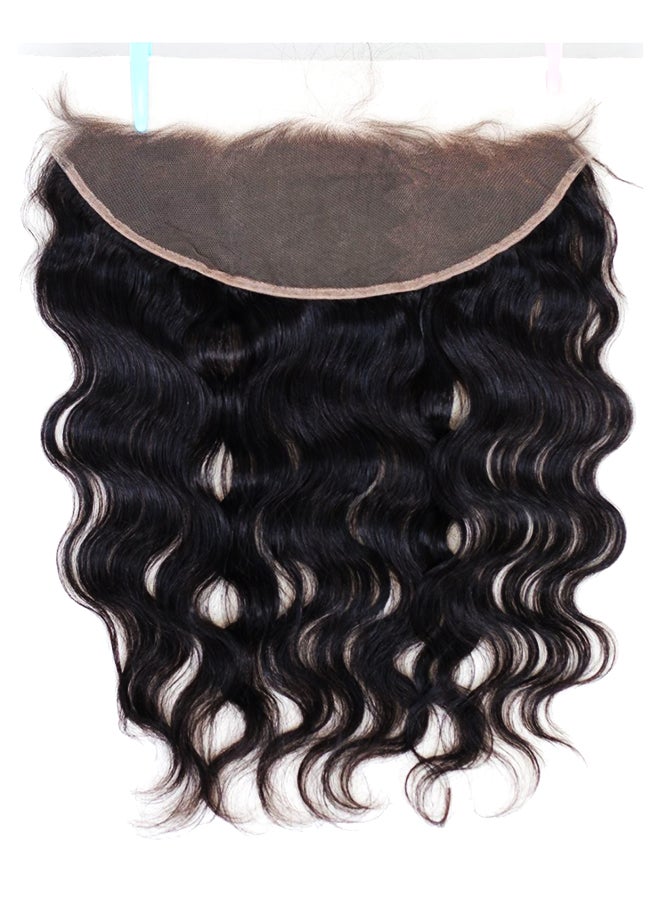 إستيل وصلة شعر بشري مموج أسود - Image 1
