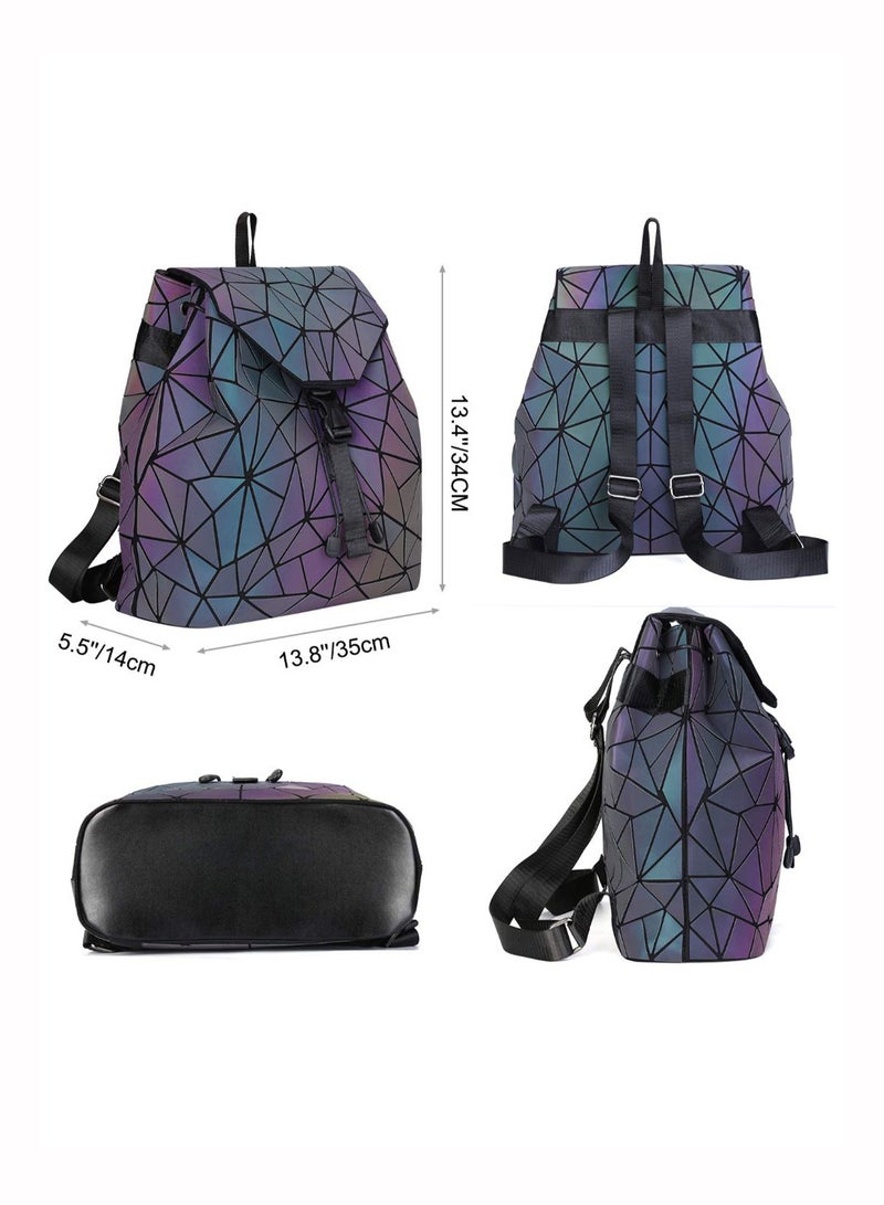 LisaAn Luminous Fashion Backpack Multicolour - Image 3
