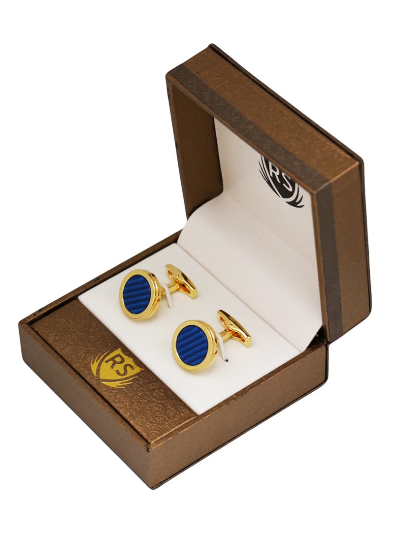 RS Stainless Steel Cufflinks - Image 1