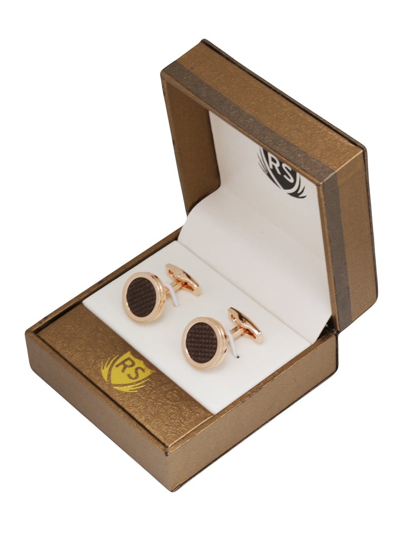 RS Stainless Steel Cufflinks - Image 1