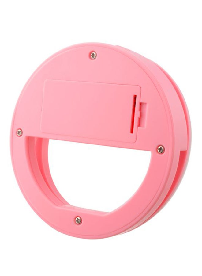 Generic Clip-On Selfie Ring Light Pink  - Image 4