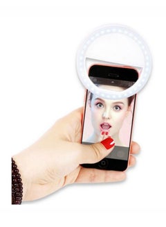 Generic Led Flash Light Up Selfie Luminous Phone Ring White  - Image 4