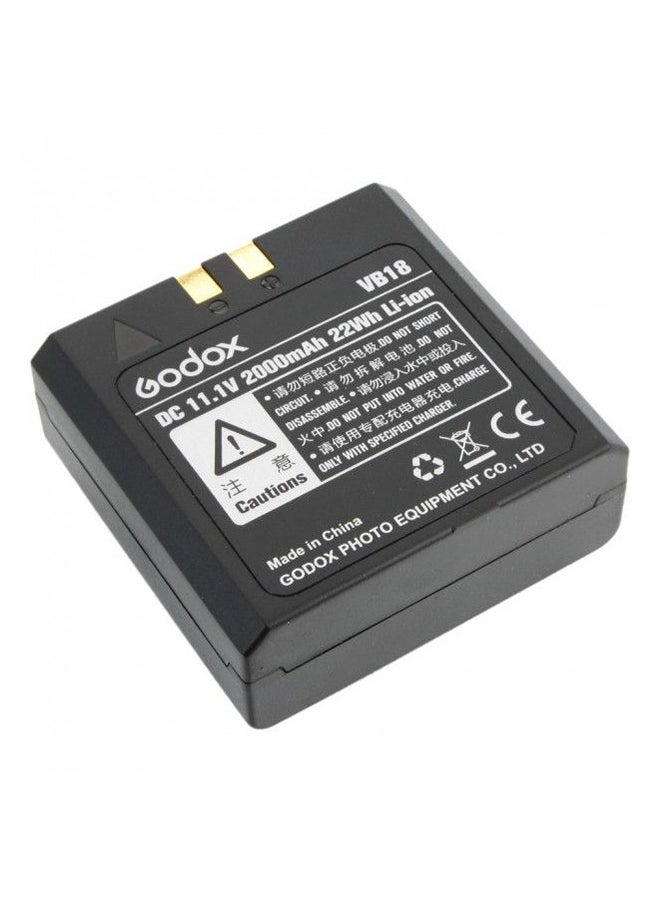 جودوكس بطارية ليثيوم آيون طراز Vb-18 لفلاش جودوكس سبيد لايت - Image 2