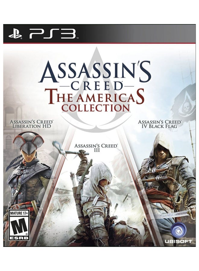 أوبيسوفت لعبة "Assassin's Creed: The Americas Collection (2014)" المنطقة 1 - لجهاز الألعاب بلايستيشن 3 - تقمص الأدوار - بلاي ستيشن 3 (PS3) - Image 1