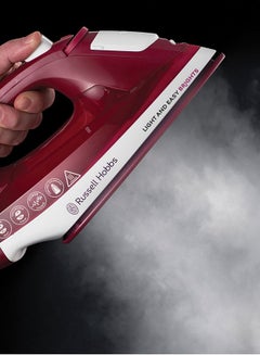Russell Hobbs Steam Iron - 2400W, Quick Heat, Ceramic Soleplate, Auto-Off, Continuous & Vertical Steam 240 ml 2400 W 24820GCC Mulberry  - Image 3