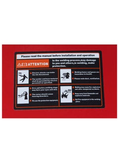 SKILLED Portable Arc Electronic Inverter Welding Machine Red/Black 170mm  - Image 5