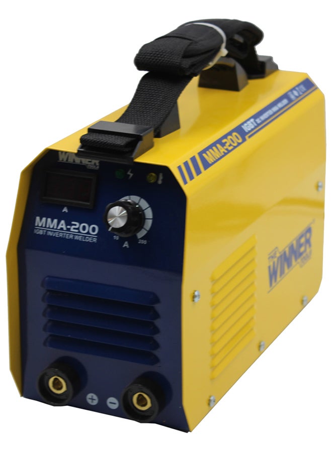 وينر آلة اللحام العاكس الإلكترونية القوسية المحمولة أصفر/أزرق - Image 1