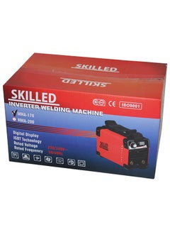 SKILLED Portable Arc Electronic Inverter Welding Machine Red/Black 170mm  - Image 4