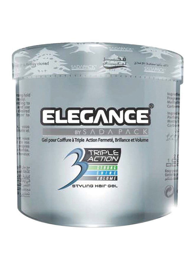 Elegance - Triple Action Hair Gel 1000ml - Image 1