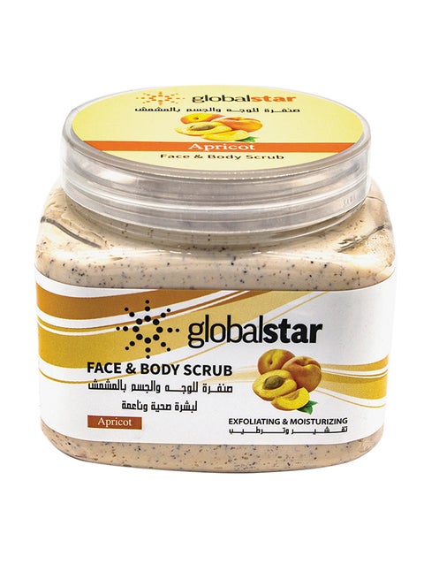 Apricot Face And Body Scrub Clear 500ml