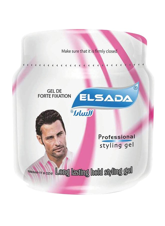 Elsada Professional Hair Gel Pink 1000ml 