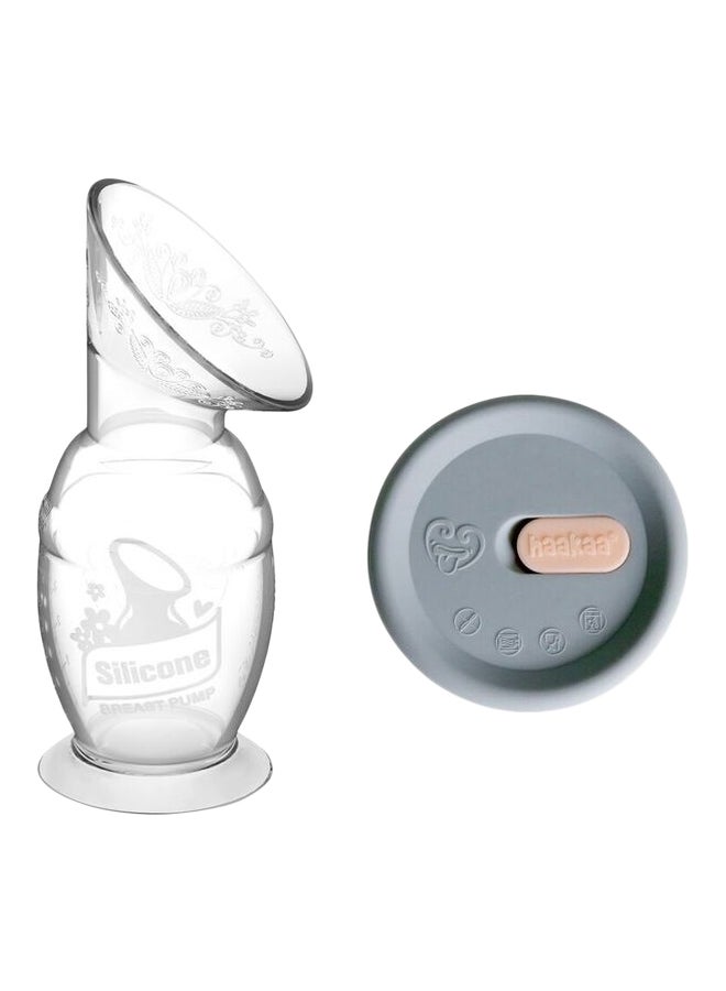 haakaa - Silicone Breast Pump With Base And Cap 100 ml - Image 1