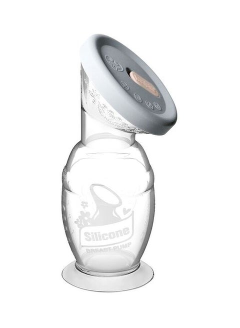 Silicone Breast Pump With Base And Cap 100 ml